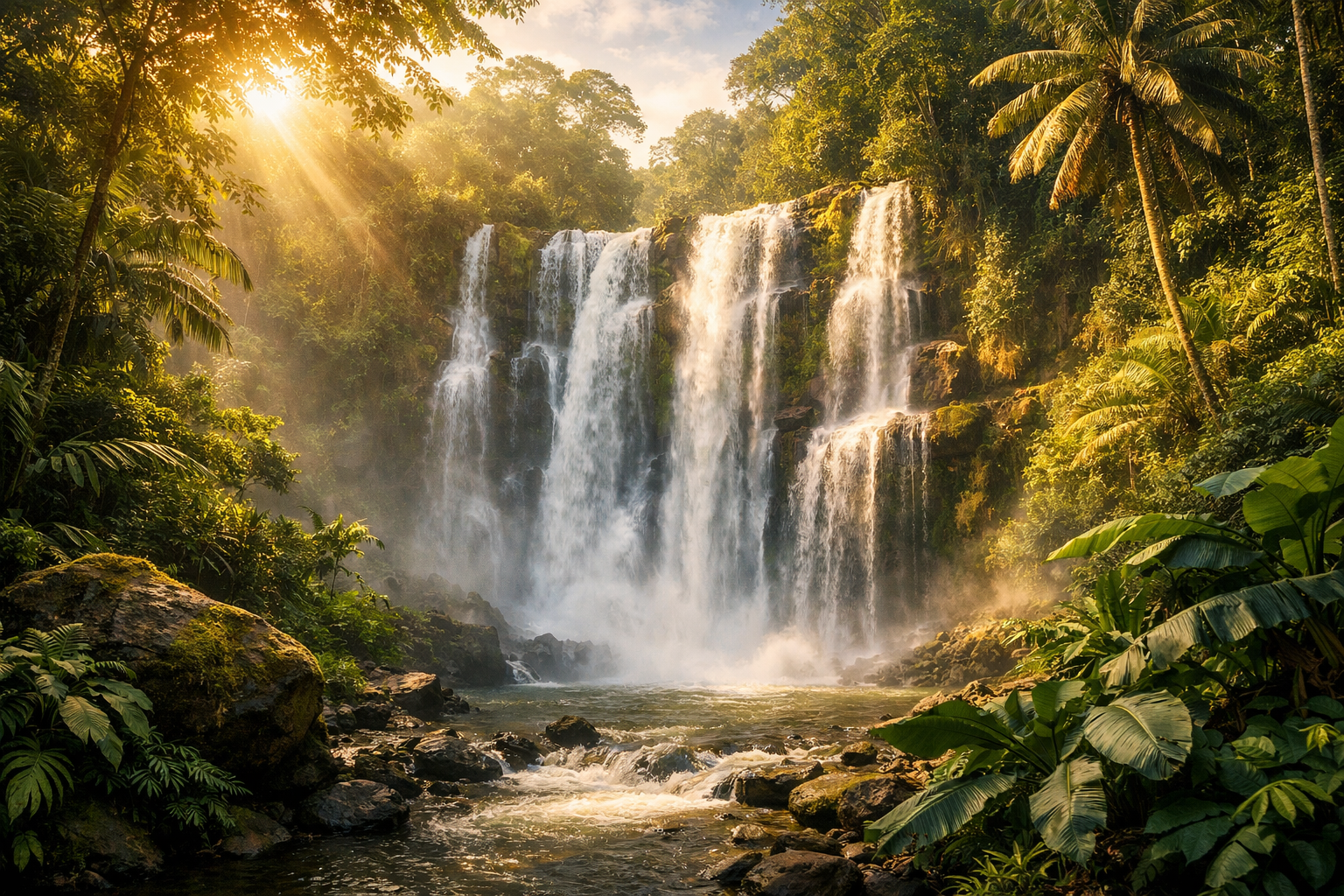 Jungle Waterfall